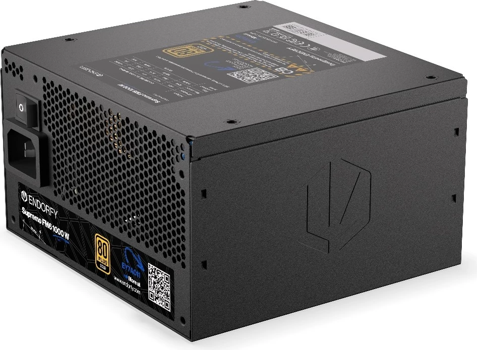 Kasë furnizimi Endorfy Supremo FM6 Gold 1000W, modular, 80 PLUS Gold, e zezë