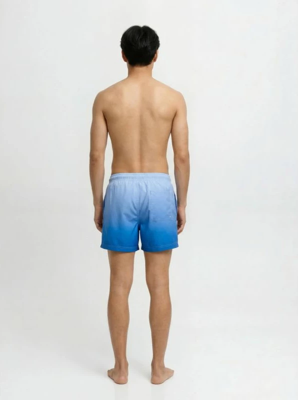 Shorce për meshkuj Jack&Jones JPSTMAUI HORIZON DIP DYE 12291438, blu [Madhësia: XXL]