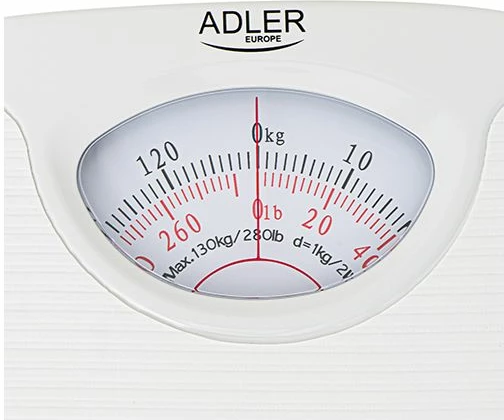 Peshore personale Adler AD8151 130 kg, e bardhë
