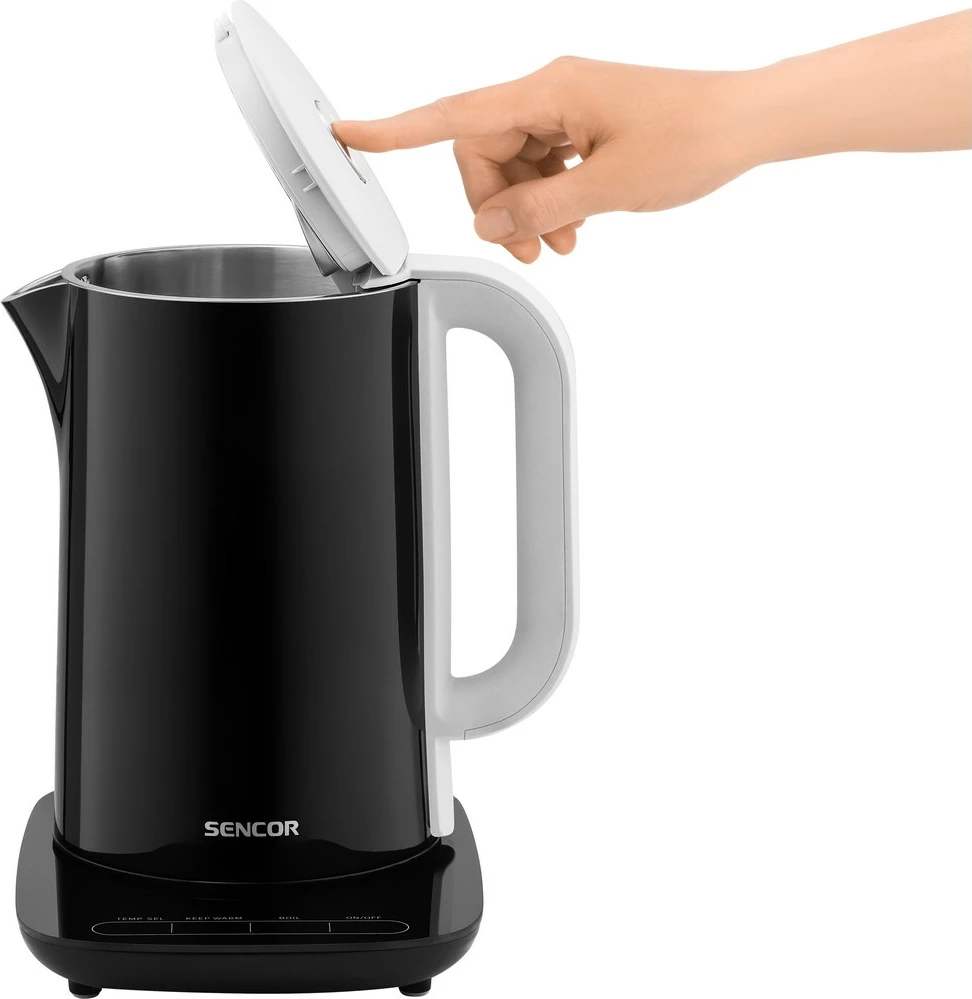 Vluese Uji me termorregullues 1.7l Sencor SWK 1592BK, e zezë