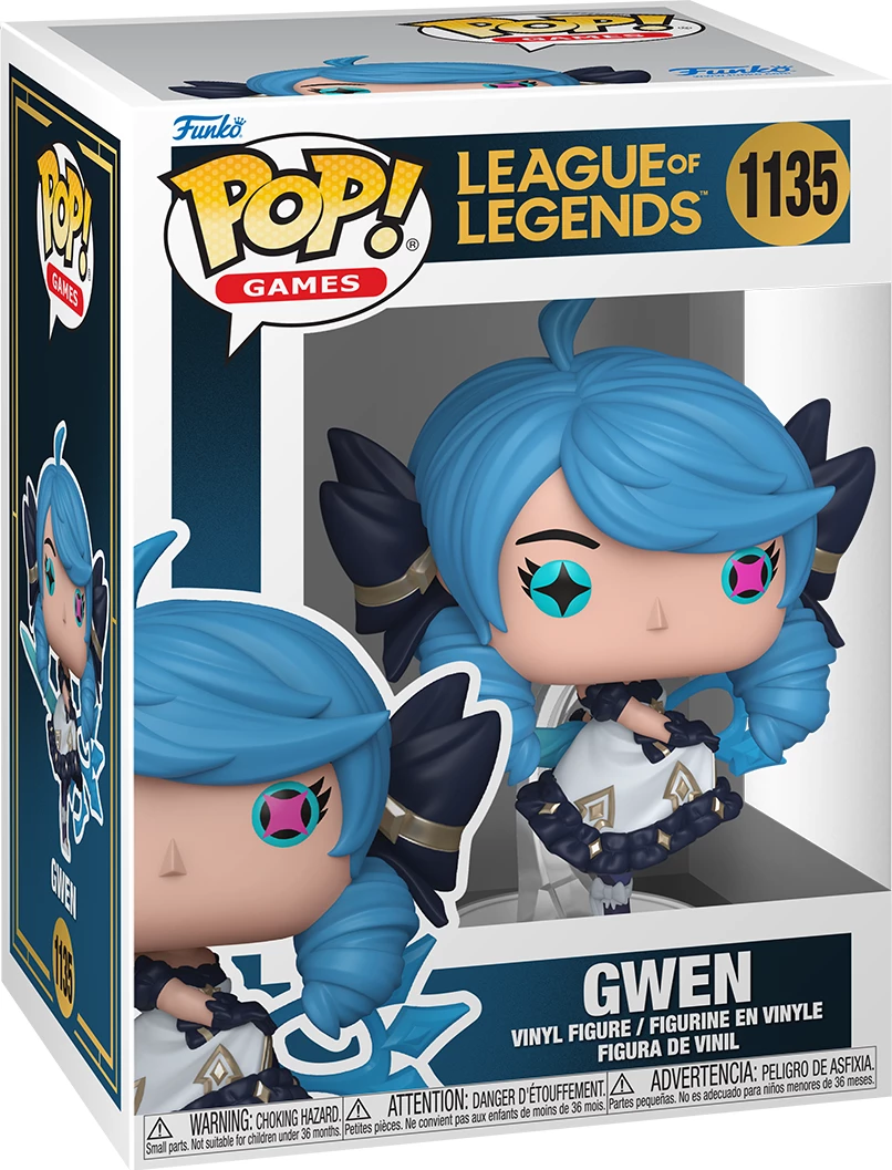 Figurinë koleksionuese Funko Pop Games League of Legends Gwen, vinyl