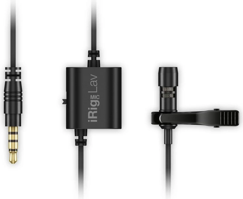 Mikrofon klip IK Multimedia iRig Mic Lav 2 pack, i zi