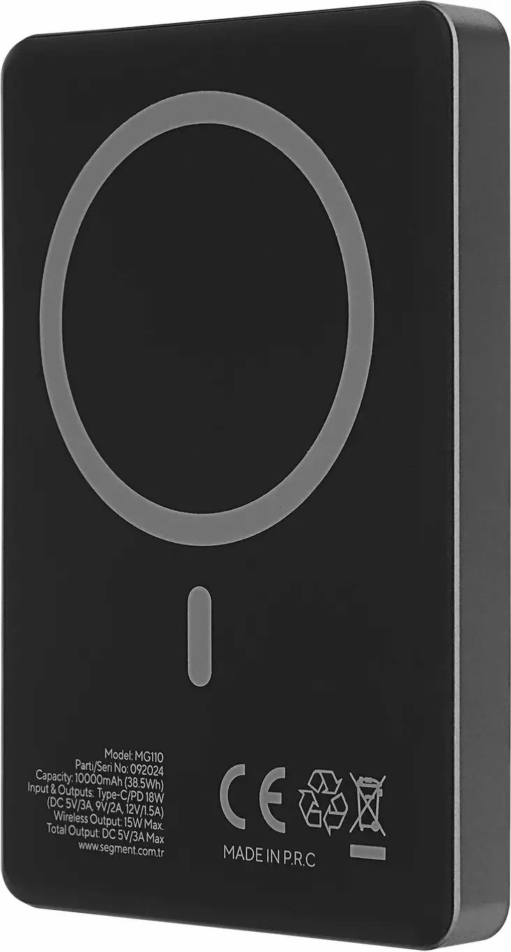 Powerbank S-link MG110 10000mAh PD 20W Wireless 15W magnetik, i zi
