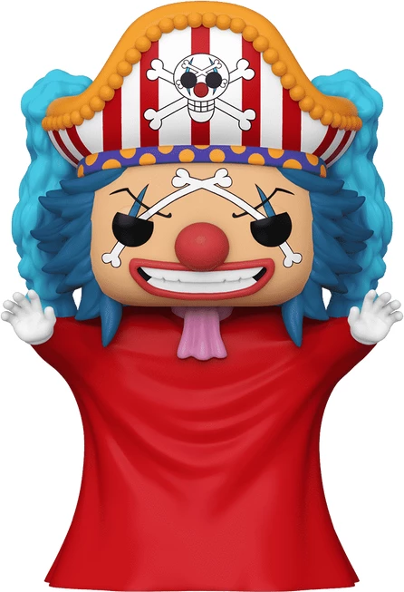 Figurinë vinyl Funko POP! Animation One Piece Buggy (Post Time-Skip)