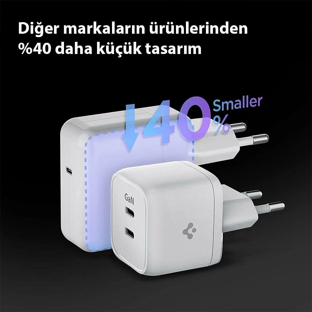 Karikues Spigen PowerArc ArcStation 35W, i bardhë