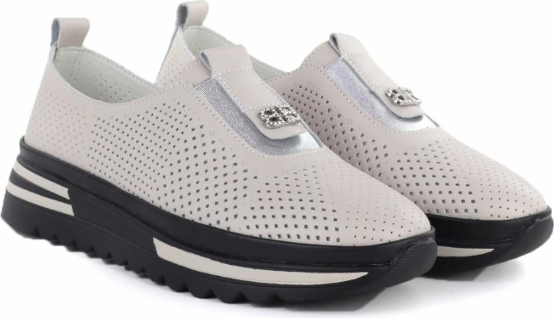 Këpucë platforme për femra S.Barski 7092, bezhë