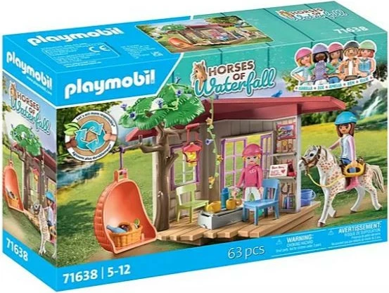 Set figurina Playmobil Horses of Waterfall Club 71638, 63 pjesë