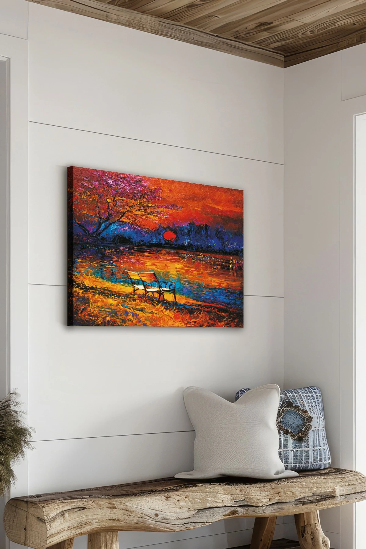 Pikturë dekorative në kanavacë, shumëngjyrëshe, Wallity, Ersyfdc93, 40x60cm