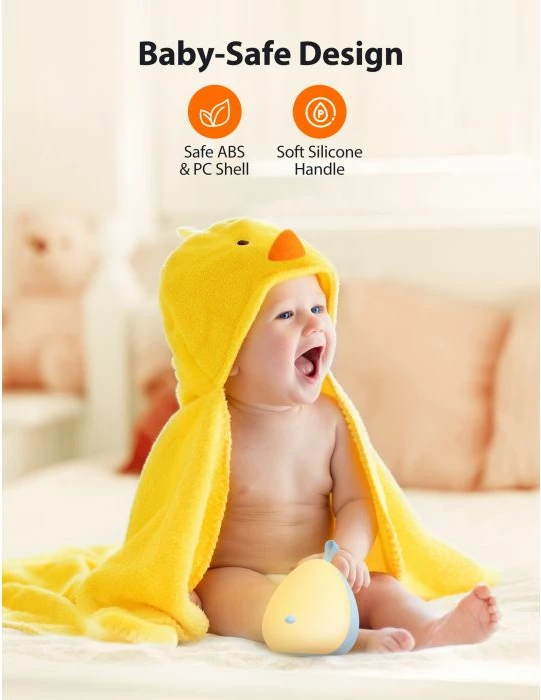 Dritë nate për fëmijë VAVA Little Chick 78-08010-021, 3000-3500K, me melodi/tinguj gjumi, blu