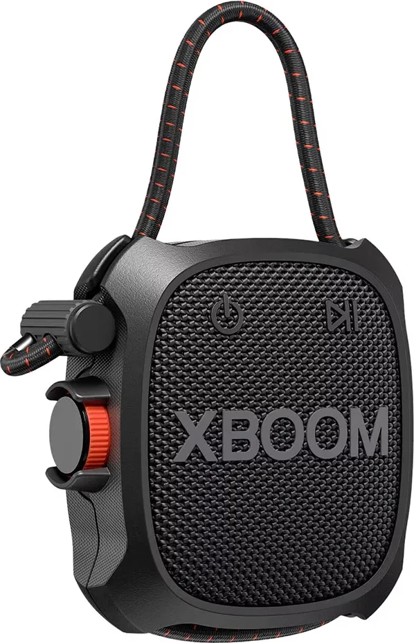 Altoparlant portativ wireless, LG XBOOM XG2T, Bluetooth 5.3, 5W, IP67, 10 orë bateri, i zi