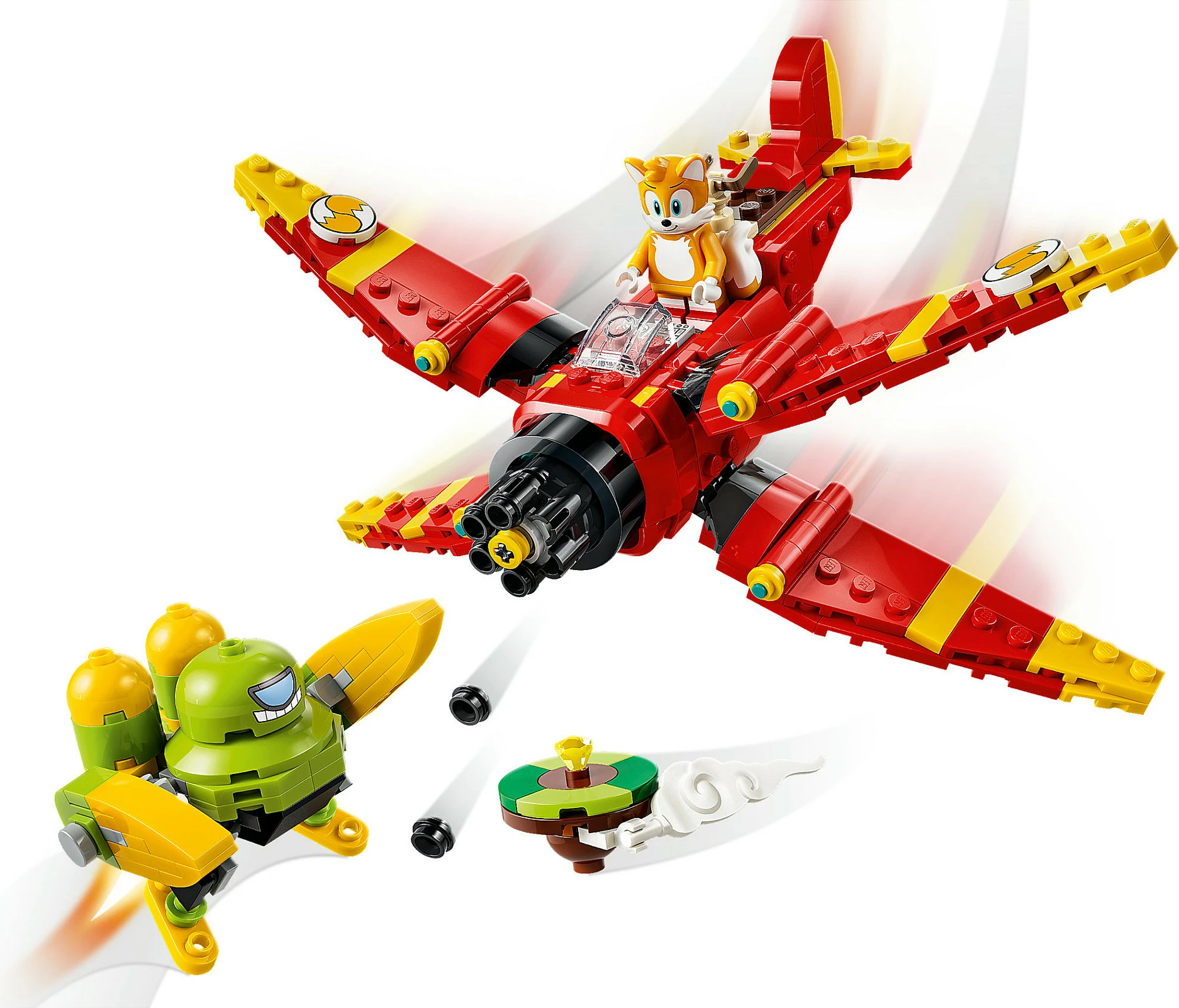 Set ndërtimi LEGO Sonic The Hedgehog 77119 Tails' Tornado-1, 310 copë, multicolor