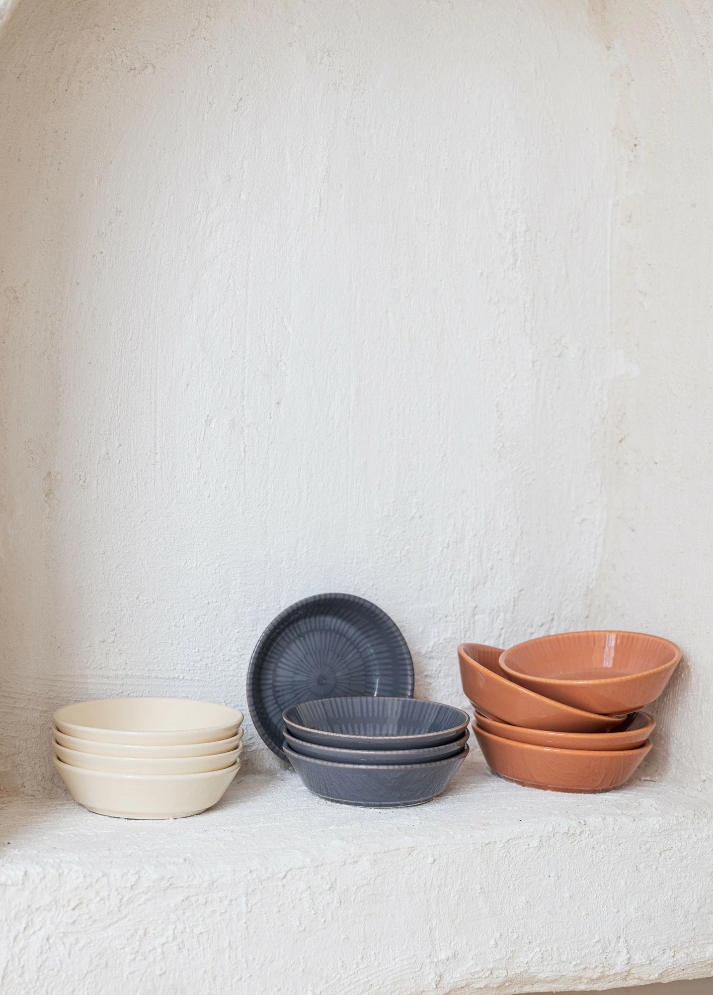 Set pjatash për meze (4 copë), Hermia, NON0026