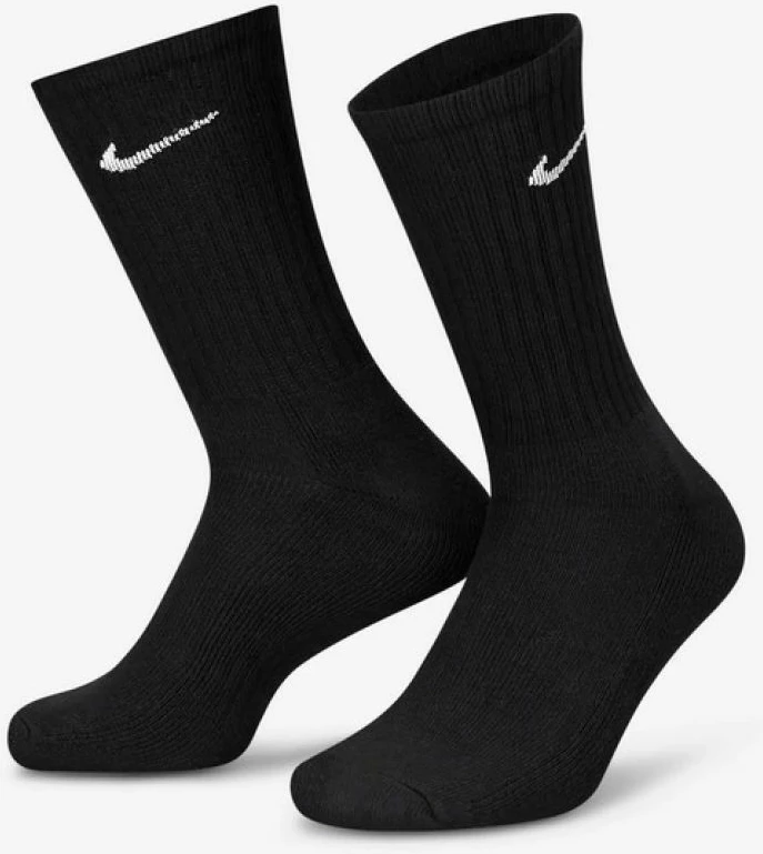 Çorape për meshkuj dhe femra Nike, të zeza