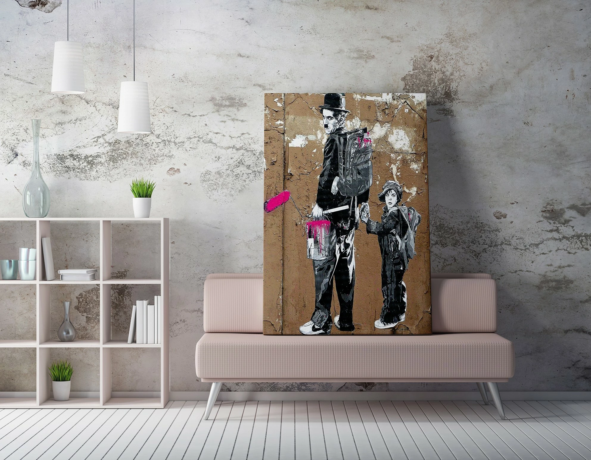 Pikturë dekorative në kanavacë, Wallity WY57, 70x100cm