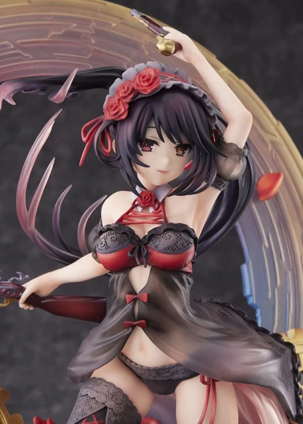 Figurinë koleksionuese Square Enix Kurumi Tokisaki Date A Live IV Lingerie Swimwear Ver. 1/7 (31 cm)