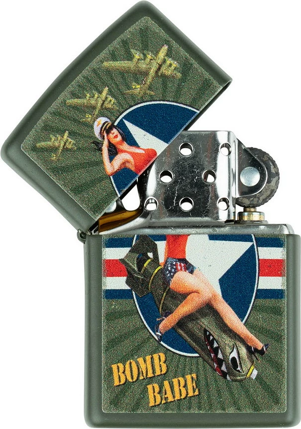 Breke Të Brendshme Various Zippo lighter Pin Up Bomb Babe