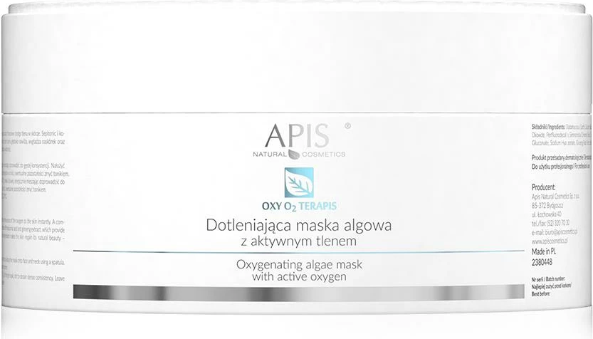 Maskë alginate oksigjenuese për femra APIS Oxy O2 Therapy 100g