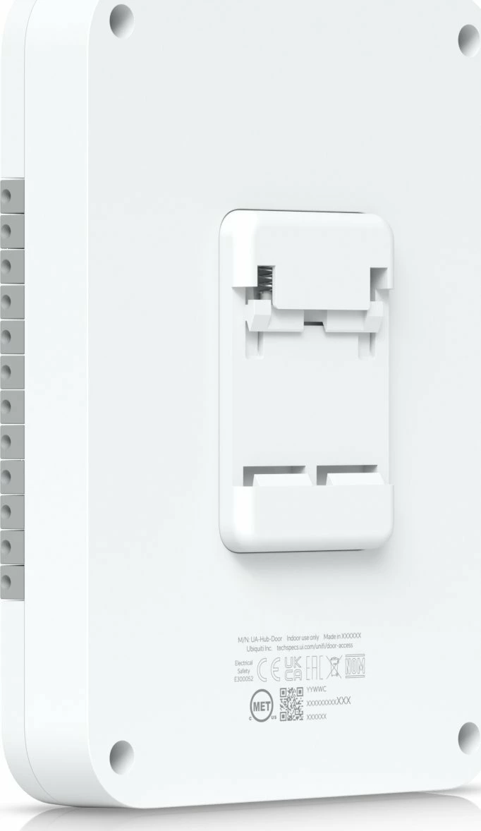 Kontroller qasje dere Ubiquiti UA-HUB-DOOR Access Door Hub, 1 derë, Ethernet/Wi‑Fi, i bardhë, 1 copë