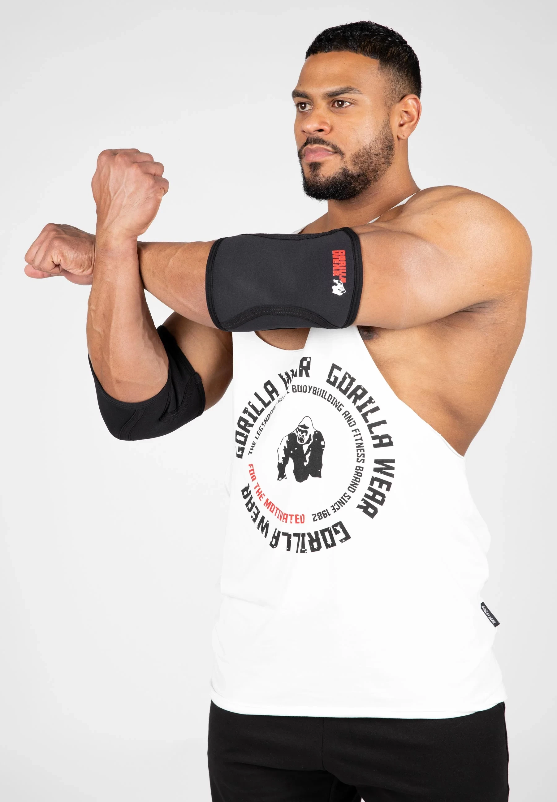 3MM Elbow Sleeves - Black [Madhësia: M]