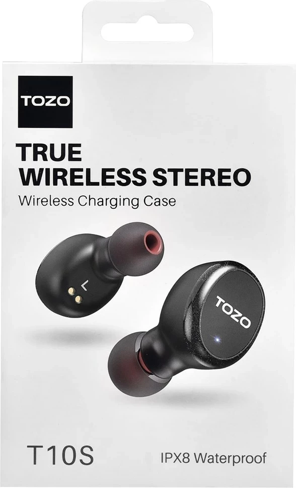 Kufje TOZO T10S True Wireless Stereo (TWS) In-Ear USB Type-C Bluetooth, Zezë