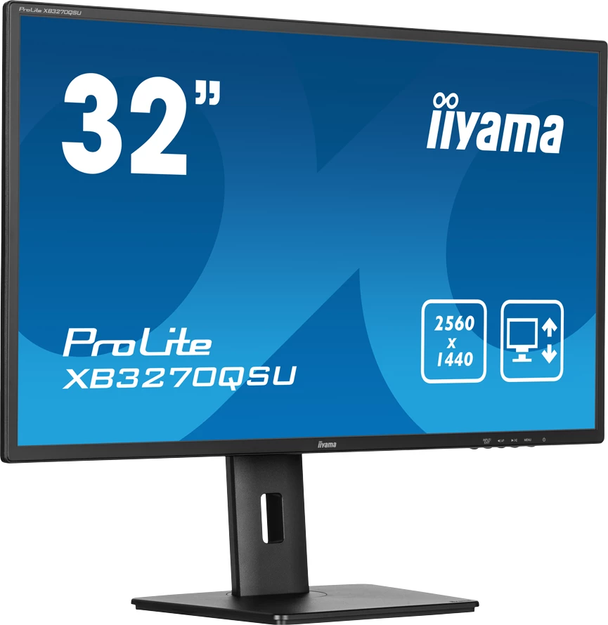 Monitor IIYAMA ProLite XB3270QSU-B1 31.5\" WQHD IPS 100Hz 3ms, i zi