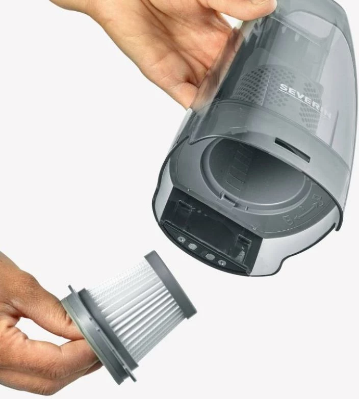 Fshesë me korrent dore Severin HV 7147, 1 kg, e zezë/gri/kuqe