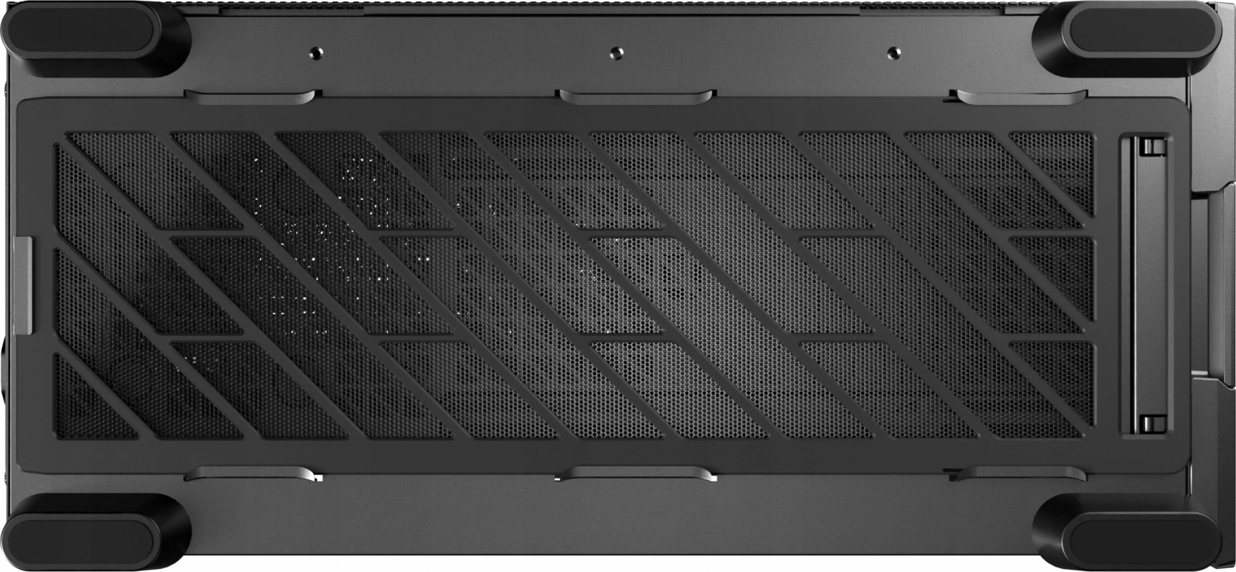 Kasë Antec Flux Pro Full Tower ATX/eATX, me xham të temperuar, USB-C, pa PSU, e zezë