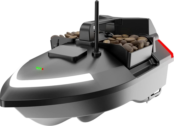 Varkë për karrem Flytec V801 12000mAh, rreze 500m, ngarkesë 2kg, e zezë, set me telekomandë