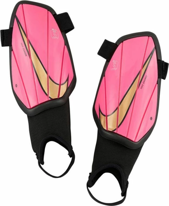 Mbrojtëse për këmbë Nike Charge SP2165-600 për futboll, të rozë