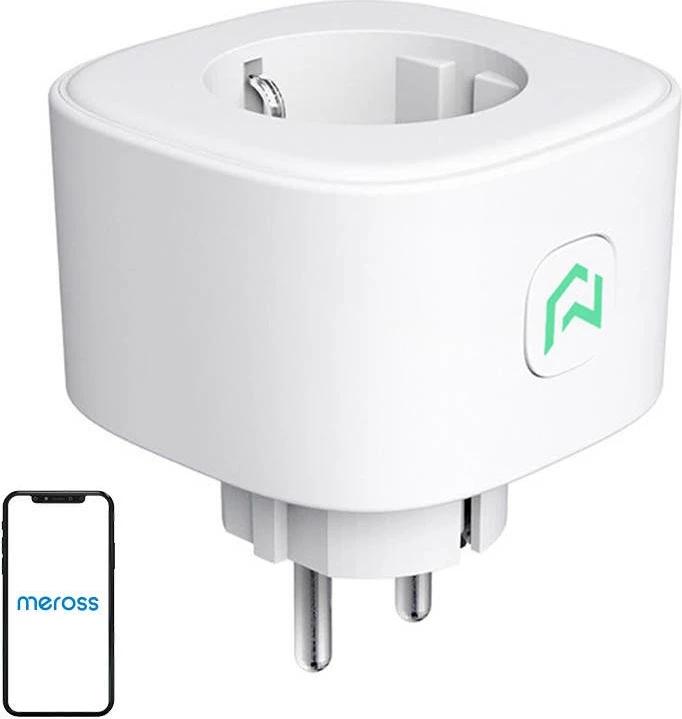 Prizë e mençur Meross MSS210HKKIT(EU), Wi-Fi, HomeKit, set prej 2 copë, Bardhë