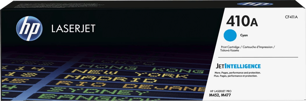 Toner HP 410A CF411A 2300 faqe Standard Cyan