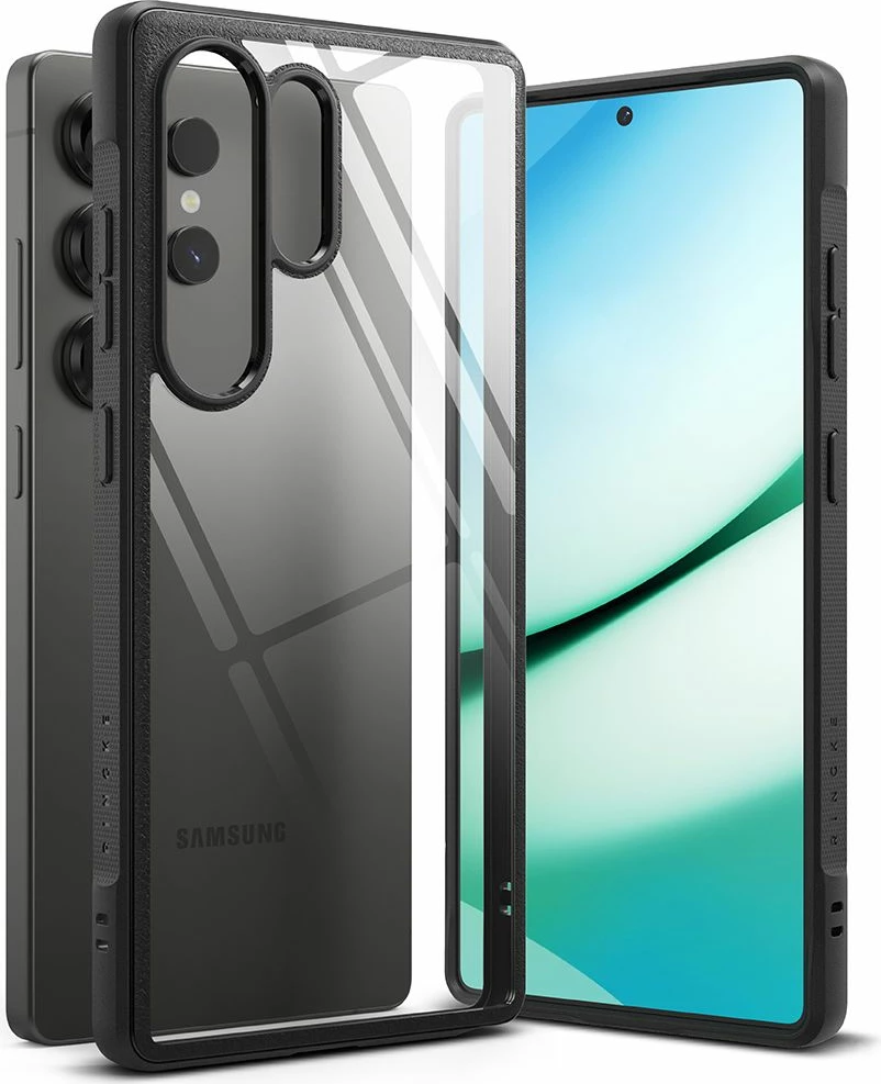 Mbështjellës Ringke Fusion Bold për Samsung Galaxy S25 Ultra, i zi