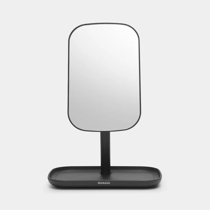 Pasqyrë tavoline Brabantia ReNew 280702 me tabaka ruajtëse, gri e errët