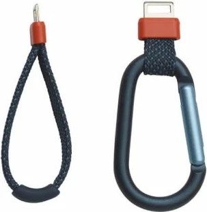 Altoparlant portativ Bluetooth JBL Flip 7, 16 orë, IP68, Blu, me rrip dore + karabiner