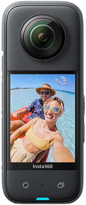Kamerë aksion Insta360 X3 All-Purpose Kit, 360°, 5.7K, set me selfie stick, bateri rezervë, e zezë