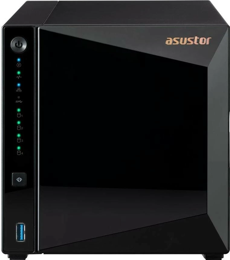 NAS Asustor AS3304TV2, 4 vende, 2GB RAM, Realtek RTD1619B