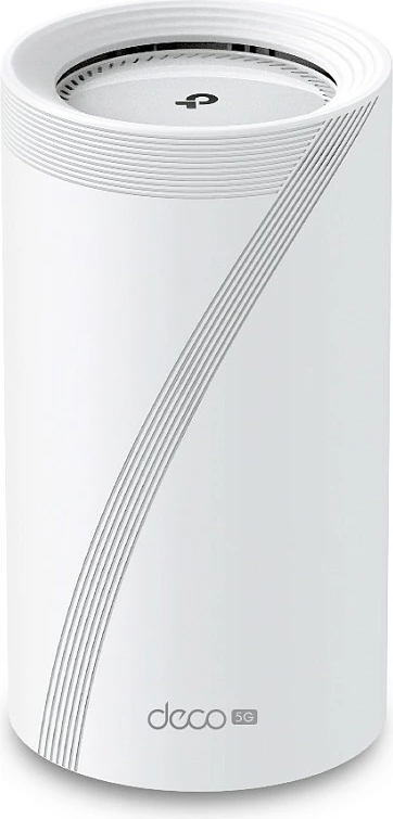Router Mesh TP-Link Deco BE65-5G, Wi‑Fi 7 BE9300, modem 5G, Tri-band, 3x 2.5GbE, i bardhë