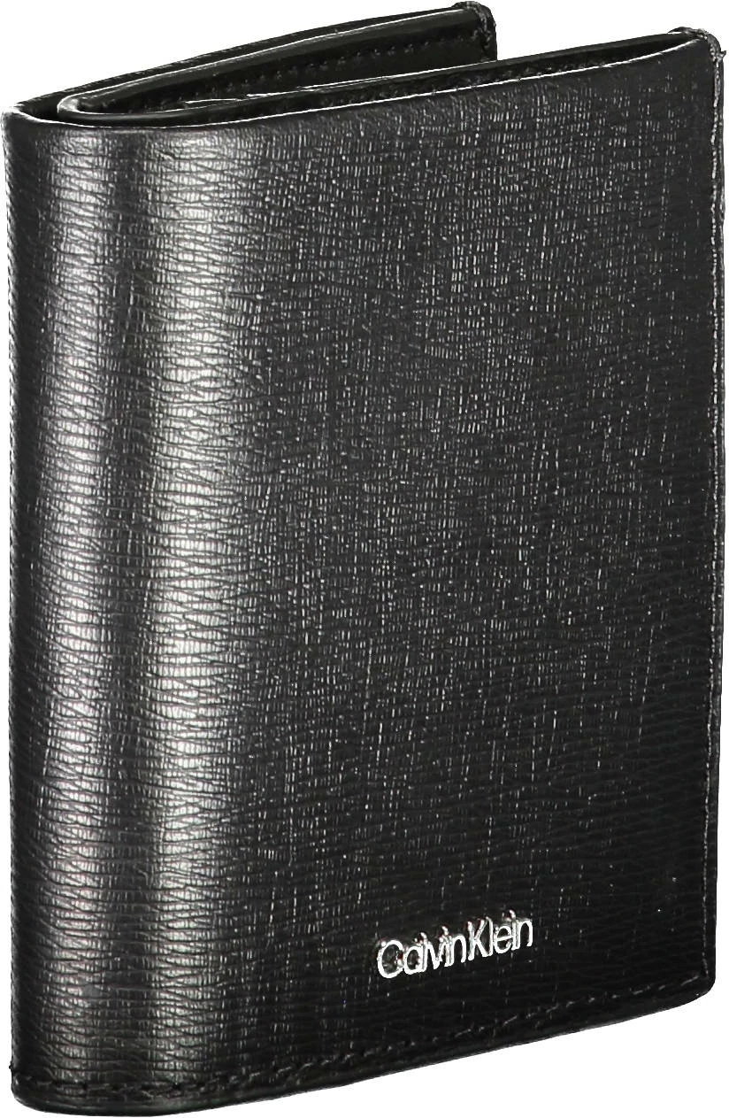 Portofol për meshkuj CALVIN KLEIN, i zi