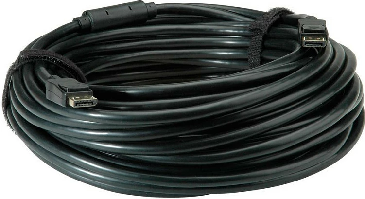 Kabëll DisplayPort VALUE DP 1.2 aktiv, 15m, 4K, i zi