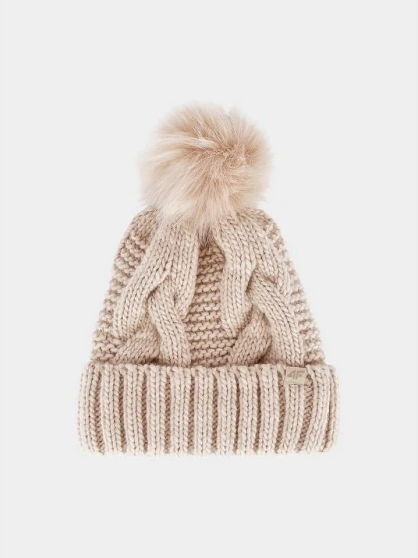 Kapelë dimri për femra 4f, e thjeshtë