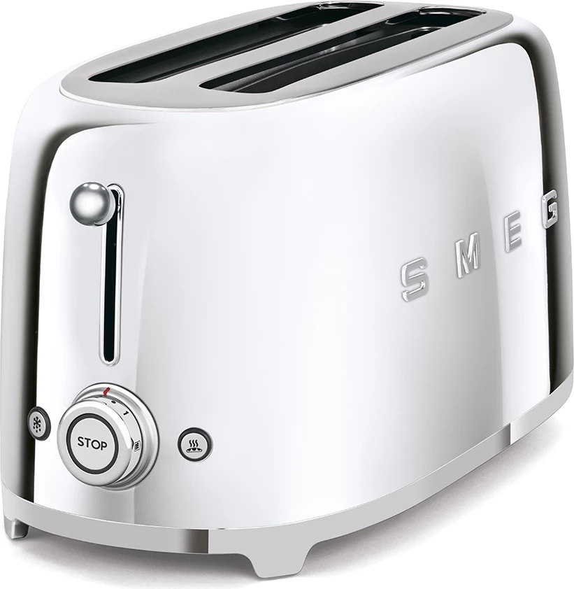 Toster Smeg TSF02SSEU 2x4, 1500W, Chrome