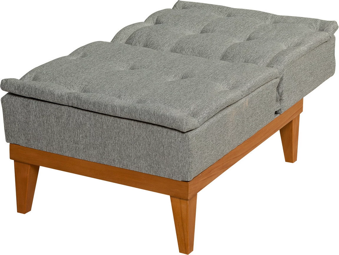 Set divani-krevat Atelier del Sofa, ngjyrë gri e errët, Fuoco-TKM04-94216