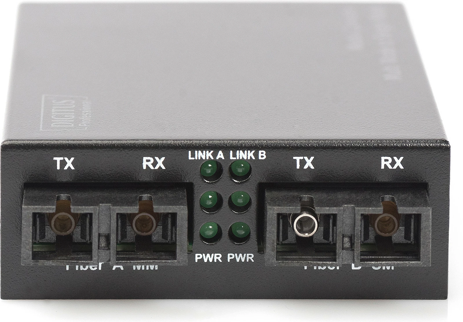 Konvertues medie Digitus Fast Ethernet 100Base-FX, SC/SC, multi-mode/single-mode, 100 Mbit/s, i zi