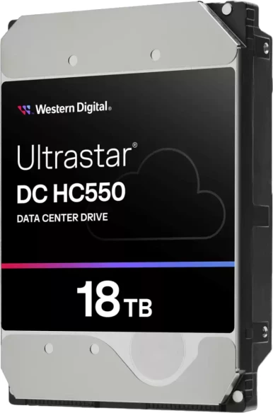 Hard disk intern WD Ultrastar DC HC550 WUH721818ALE6L4 (0F38459), 18TB, 3.5\", SATA 6Gb/s, 7200rpm, 512MB cache, argjendtë/zi