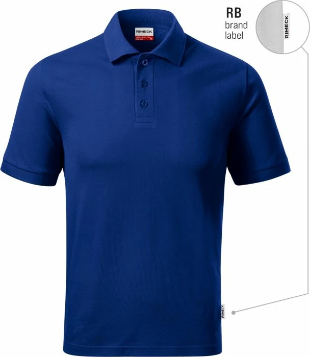 Polo Malfini për meshkuj, e kaltër