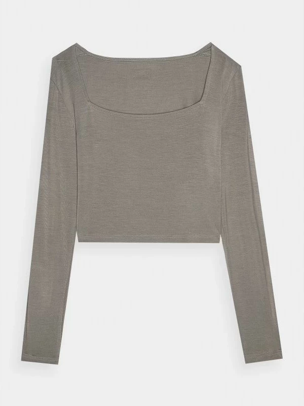 Maicë me mëngë të gjata për femra 4F, slim