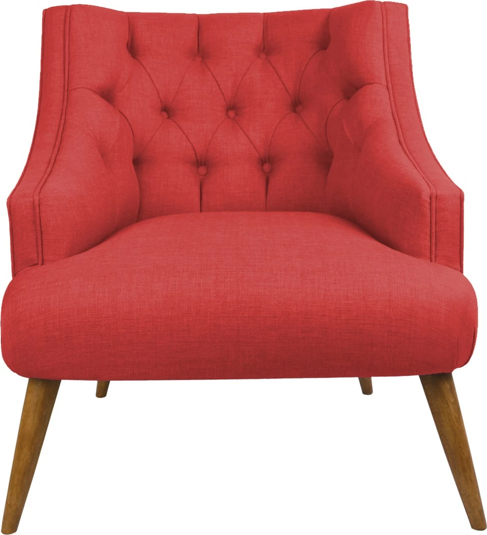 Karrige wing Atelier del Sofa, Lamont, ngjyrë e kuqe qeramike