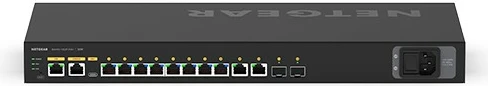 Switch NETGEAR M4250-10G2F, Managed, L2/L3, Gigabit Ethernet, PoE, Rack mounting, 1U
