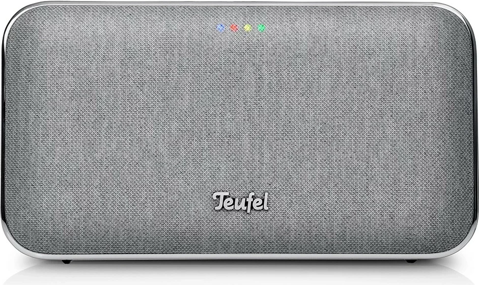 Altoparlant wireless Teufel MOTIV GO VOICE, Wi-Fi, Bluetooth, silver white