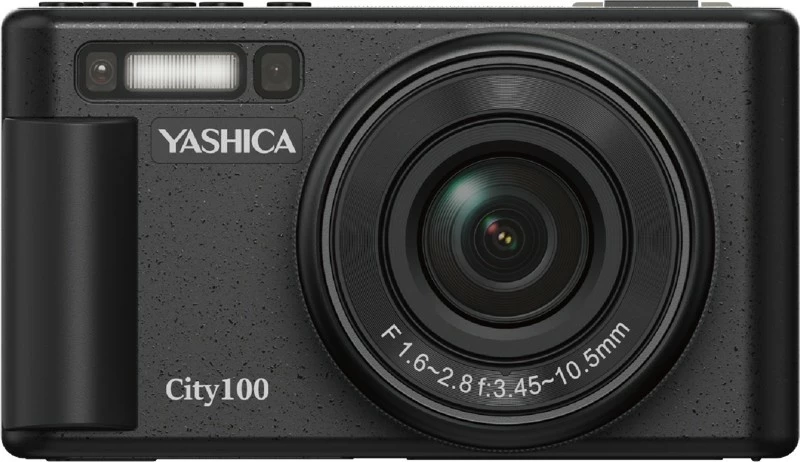 Kamerë digjitale Yashica City 100, 13MP, 4K, USB C, e zezë